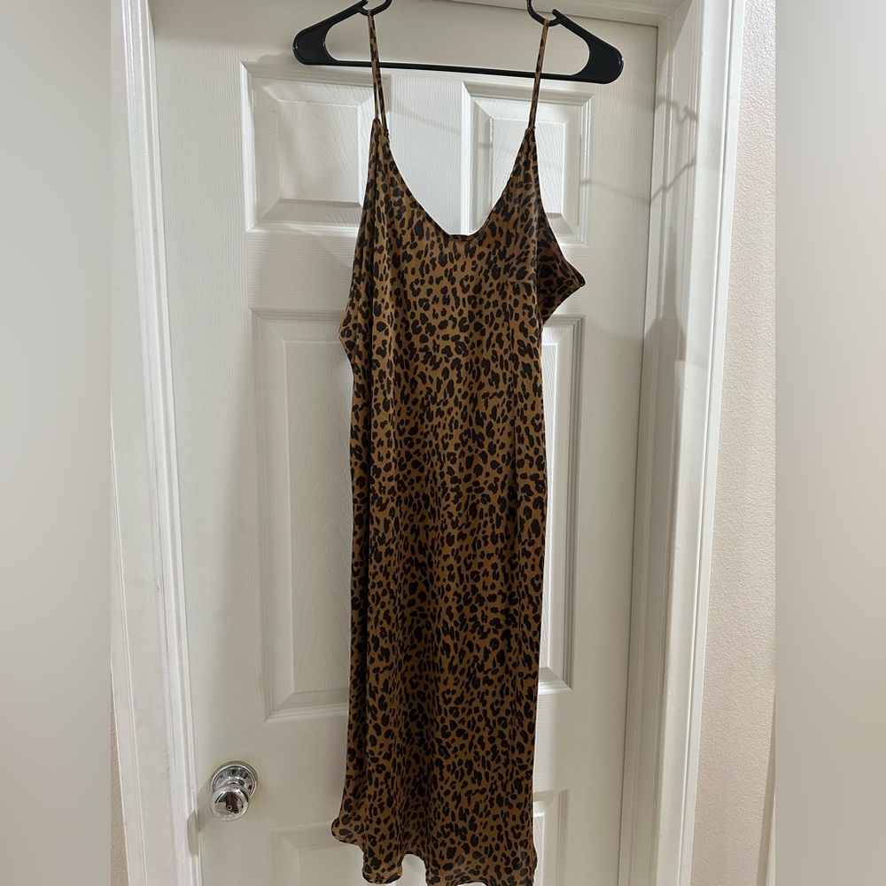 A new day leopard slip dress - Picture 2 of 4